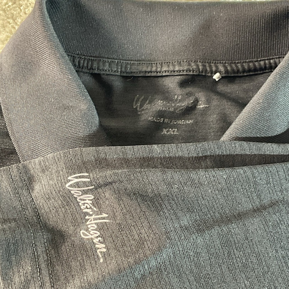 Walter Hogan XXL Black Polo‎ Shirt Short Sleeve